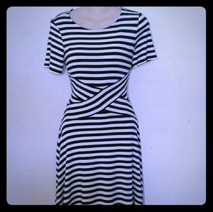 Trulli black and white dress